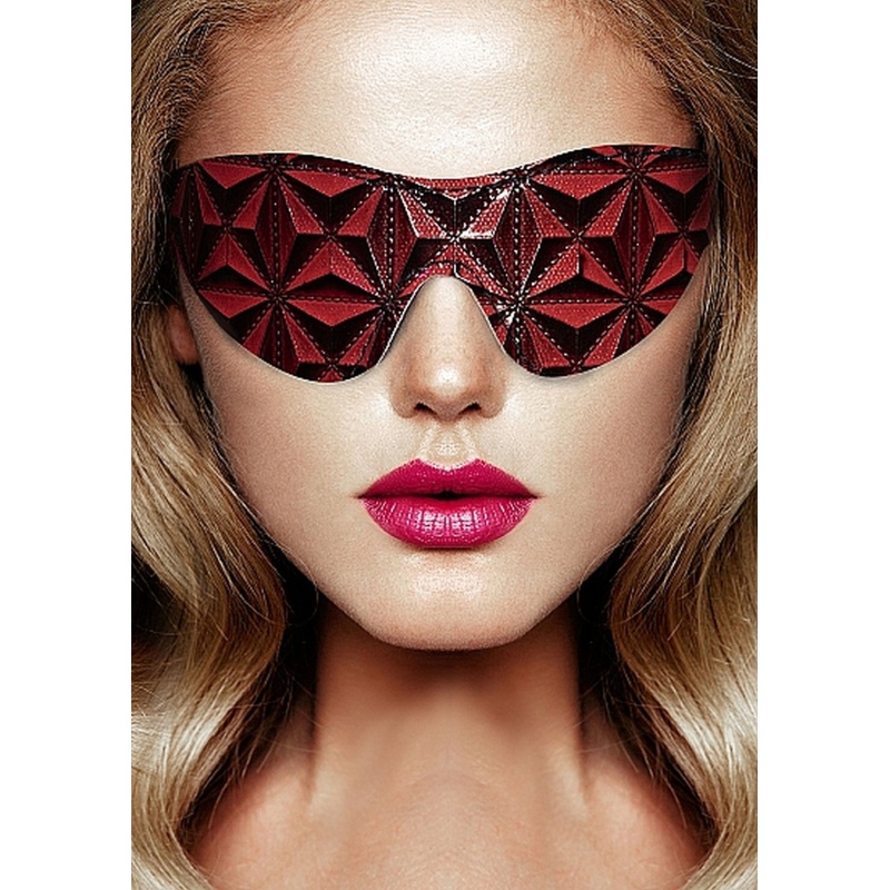 Maska Luxury Eye Mask - Burgundy - 1