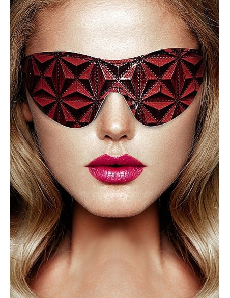 Luxury Eye Mask - Burgundy - Maski i kaptury - 1