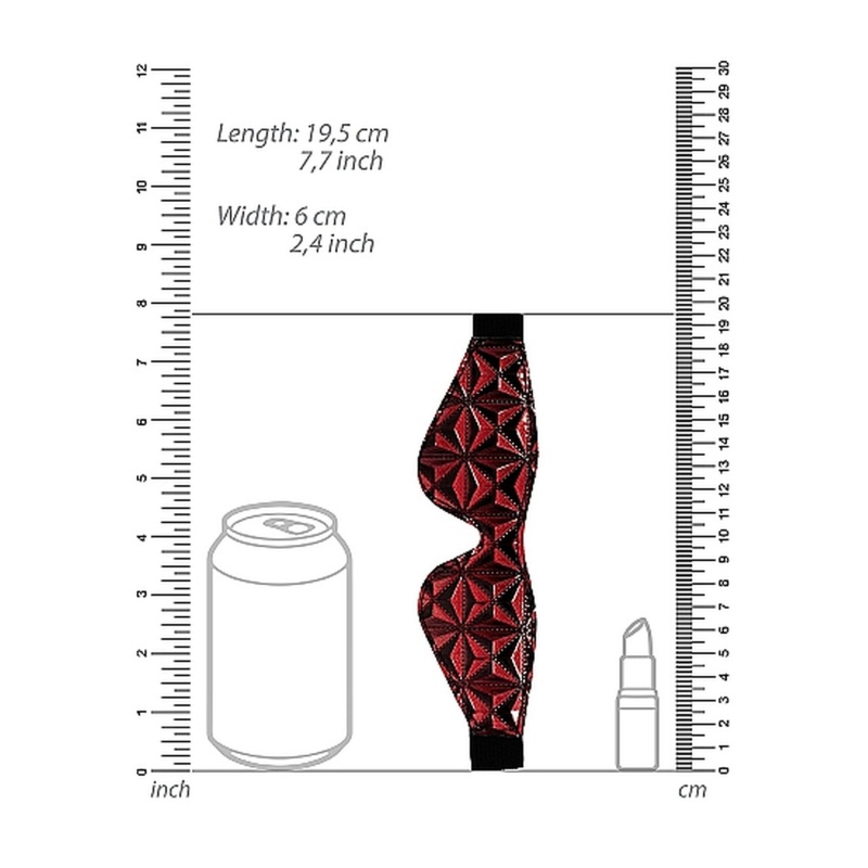 Maska Luxury Eye Mask - Burgundy - 4