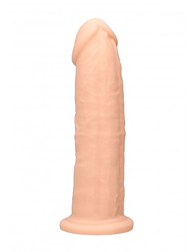 Silicone Dildo Without Balls - 22,8 cm - Flesh - Dilda realistyczne - 1