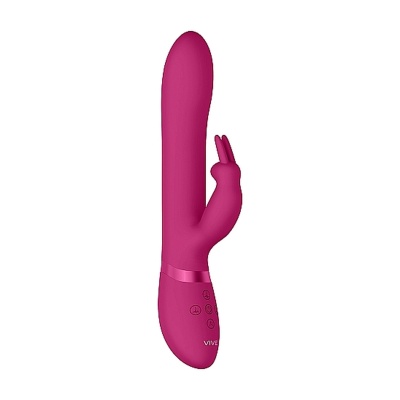Wibrator królik Amoris Stimulating Beads z ruchomymi kulkami i 3 silnikami, długość wprowadzalna 13,5 cm - 1