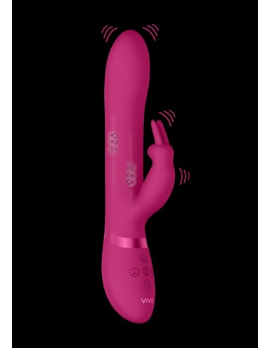 Amoris - Stimulating Beads Rabbit - Pink - Wibratory Króliczki - 2