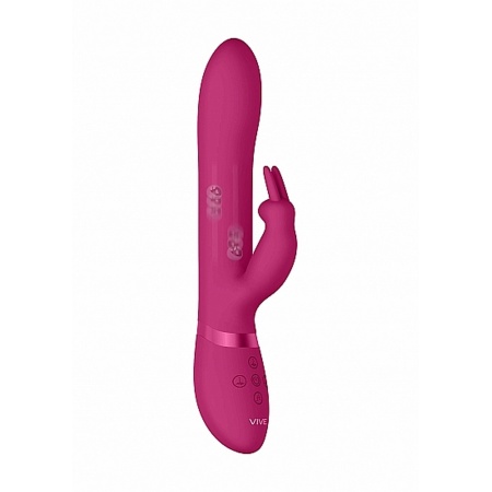 Wibrator Króliczek Amoris - Stimulating Beads Rabbit - Różowy - 6