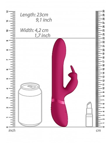 Amoris - Stimulating Beads Rabbit - Pink - Wibratory Króliczki - 9