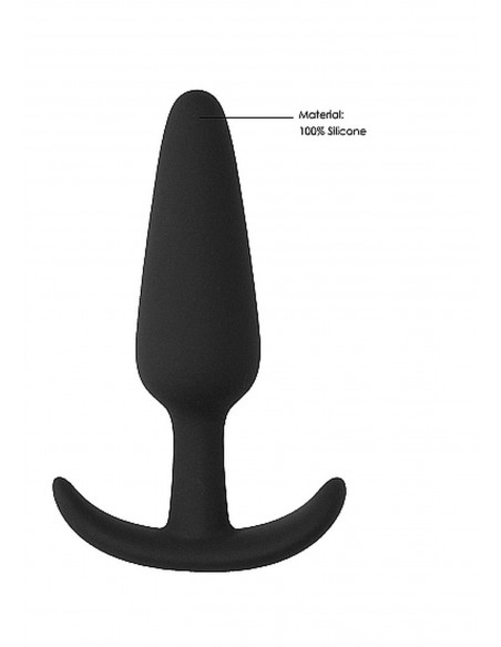 Slim Butt Plug - Black - Małe Korki Analne - 5