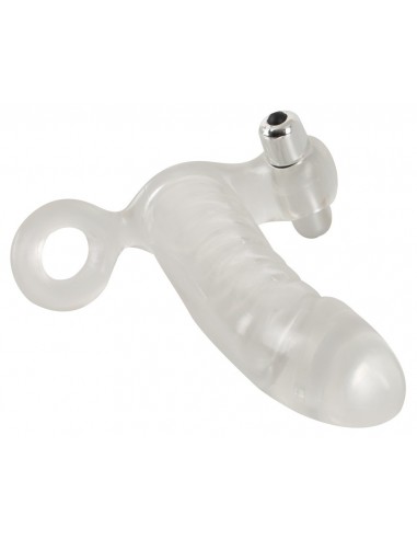 Crystal Clear Vibrating Sleeve - Przedłużki i nakładki na penisa - 3