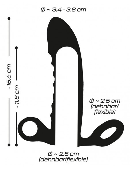 Crystal Clear Vibrating Sleeve - Przedłużki i nakładki na penisa - 9