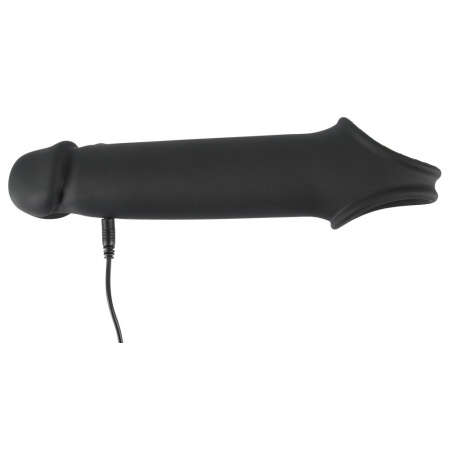 Przedłużająca nakładka na penisa Rebel RC, długość 25 cm, wydłużenie do 8 cm, 10 trybów wibracji, pilot bezprzewodowy - 13