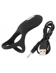 Sweet Smile Vibrating Couples - Strap-ony, dilda na pasku z wibracją - 1 2