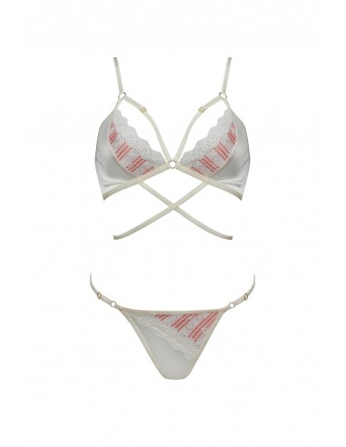 ELIZA SET ecru S/M - Casmir - Komplety bielizny erotycznej - 5