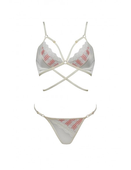 ELIZA SET ecru S/M - Casmir - Komplety bielizny erotycznej - 5