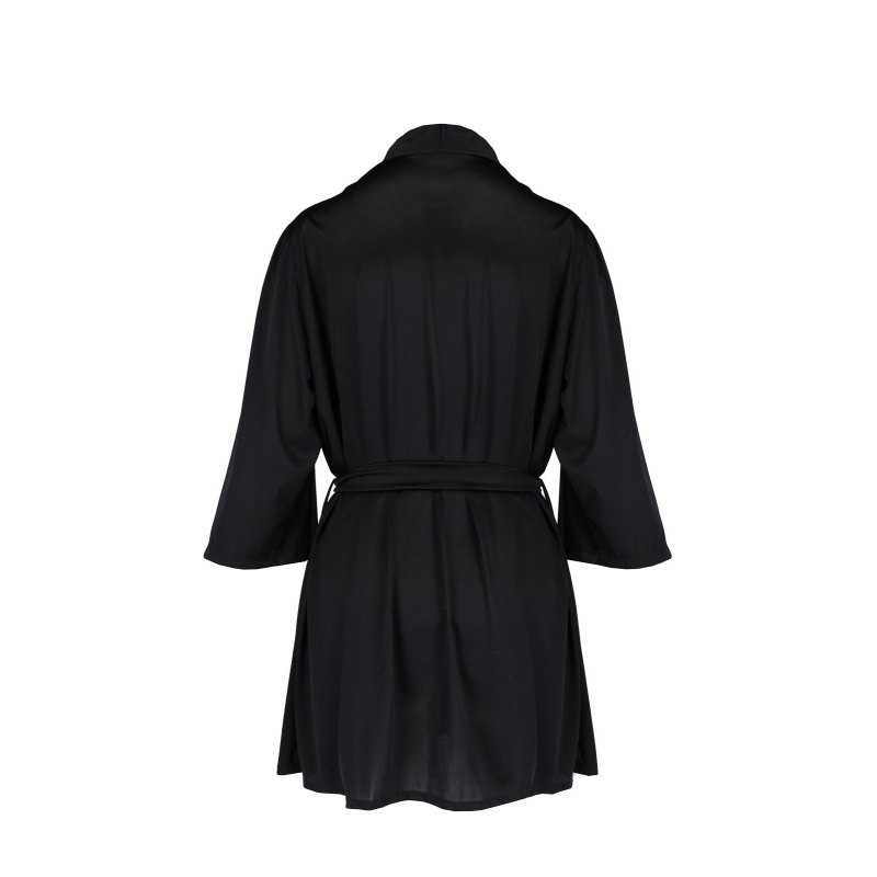 SYBILLA PEIGNOIR black - 6