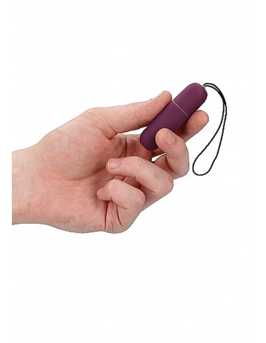 Vibrating Remote Bullet - Purple - Wibratory Jajeczka - 7