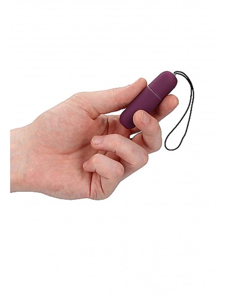 Vibrating Remote Bullet - Purple - Wibratory Jajeczka - 7