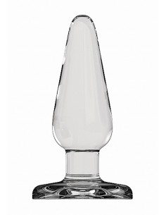 Butt Plug - Basic - 5 Inch - Glass - Korki analne szklane - 1