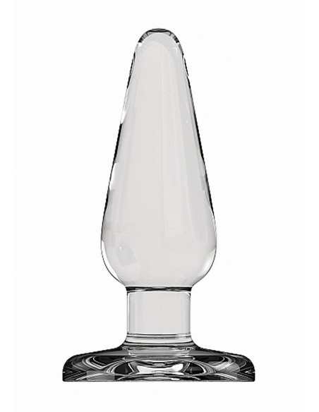 Butt Plug - Basic - 5 Inch - Glass - Korki analne szklane - 1