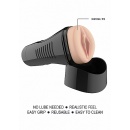 Self Lubrication Easy Grip Masturbator Xl Vaginal - Flesh - 9