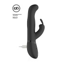 Wibrator typu królik Izara Rotating Beads Rabbit Black - obrotowe kulki 360°, 3 silniki, długość 22 cm, średnica 3,3 cm - 14