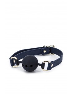 BONDAGE COUTURE BALL GAG BLUE - Kneble do ust - 1