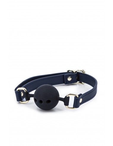 BONDAGE COUTURE BALL GAG BLUE - Kneble do ust - 1