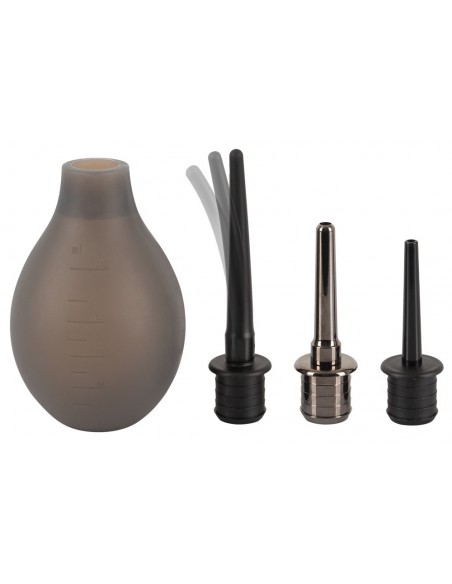 Pompowany Plug Rebel Anal Douche with 3 attch - Korki analne pompowane - 6