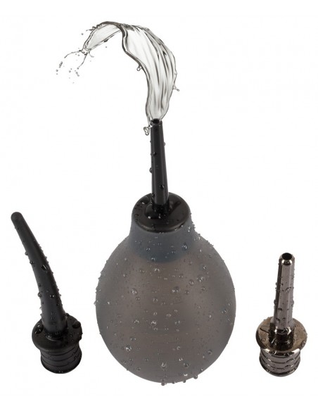 Pompowany Plug Rebel Anal Douche with 3 attch - Korki analne pompowane - 7