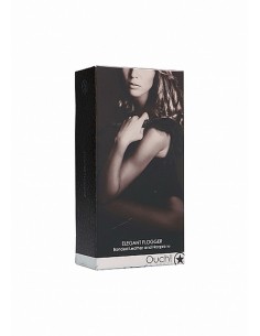 Ouch - Elegant Flogger - Titanium Grey - Baty, pejcze i packi - 1 2