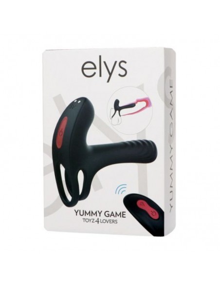 Anello Fallico Yummy Game - Strap-ony, dilda na pasku z wibracją - 6