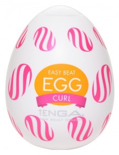 Tenga Egg Curl Single - Masturbatory i Sztuczne pochwy - 1