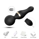 Freeza Black masażer erotyczny z wyginającą się główką, 9 trybami wibracji i wodoodporną obudową, 19,4 cm - 8