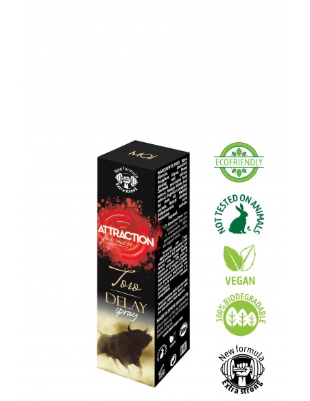 MAI RETARDING SPRAY ATTRACTION TORO 30ML - Środki na opóźnienie wytrysku - 2