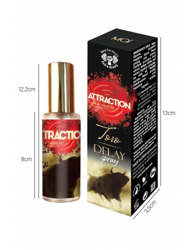 MAI RETARDING SPRAY ATTRACTION TORO 30ML - Środki na opóźnienie wytrysku - 5