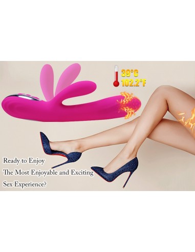 Wibrator Króliczek Joker Heating Double Vibrating Massage Stick - Wibratory Króliczki - 2