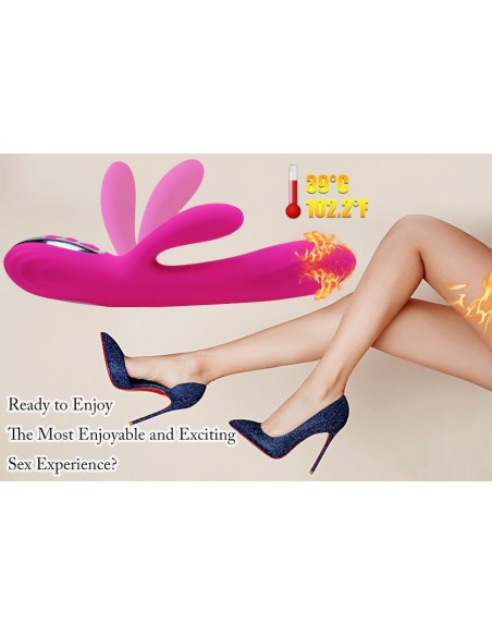 Wibrator Króliczek Joker Heating Double Vibrating Massage Stick - Wibratory Króliczki - 2