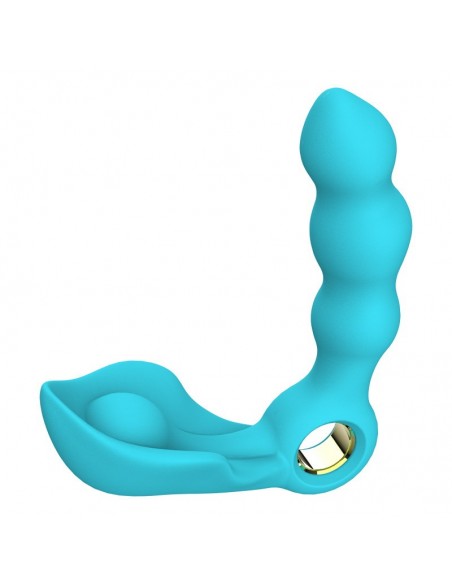 Stymulator-Angelo Male Prostate Triple Stimulation (blue) - Masażery i stymulatory prostaty - 1