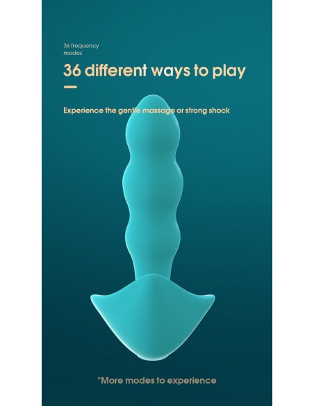 Stymulator-Angelo Male Prostate Triple Stimulation (blue) - Masażery i stymulatory prostaty - 6