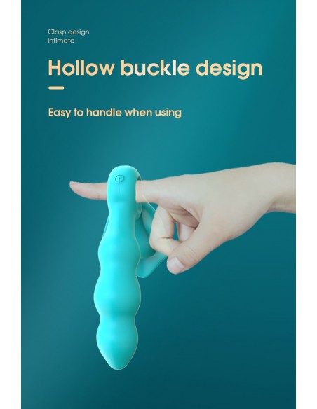 Stymulator-Angelo Male Prostate Triple Stimulation (blue) - Masażery i stymulatory prostaty - 7