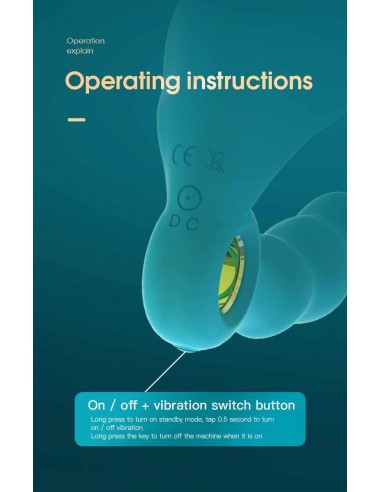 Stymulator-Angelo Male Prostate Triple Stimulation (blue) - Masażery i stymulatory prostaty - 11