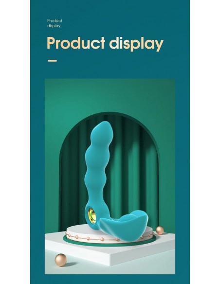 Stymulator-Angelo Male Prostate Triple Stimulation (blue) - Masażery i stymulatory prostaty - 12