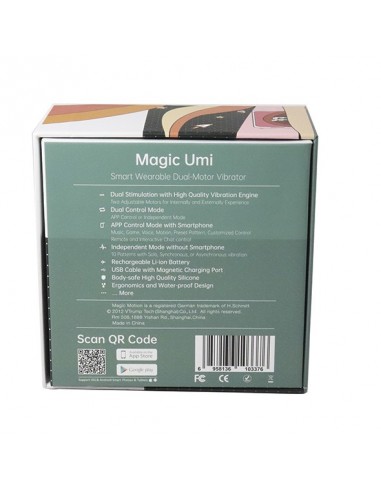 Magic Motion - Umi Smart Wearable Dual Motor Vibrator - WIBRATORY STEROWANE TELEFONEM - 6