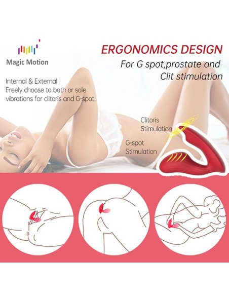 Magic Motion - Umi Smart Wearable Dual Motor Vibrator - WIBRATORY STEROWANE TELEFONEM - 9