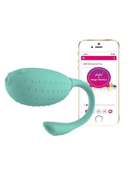 Magic Motion - Fugu Smart Wearable Vibrator Green - WIBRATORY STEROWANE TELEFONEM - 1