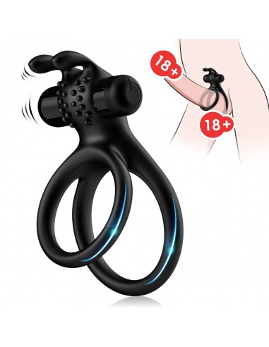 Traveler Black - Pierścienie erekcyjne wibrujące - 2