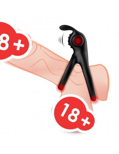 Traveler Black - Pierścienie erekcyjne wibrujące - 9