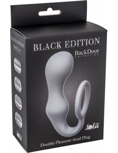 Korek Analny Double Pleasure Anal Plug Grey - Duże Korki Analne - 3