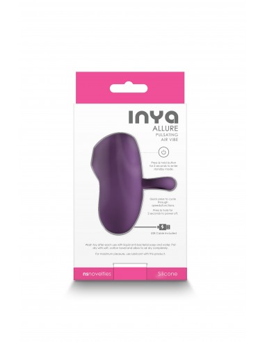 INYA ALLURE DARK PURPLE - Wibratory Bezdotykowe - 2