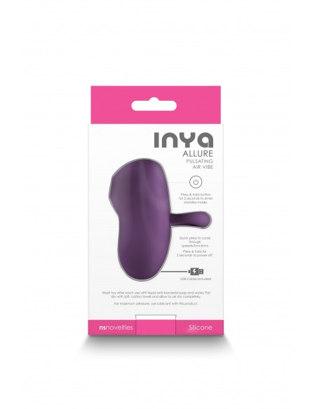 INYA ALLURE DARK PURPLE - Wibratory Bezdotykowe - 2