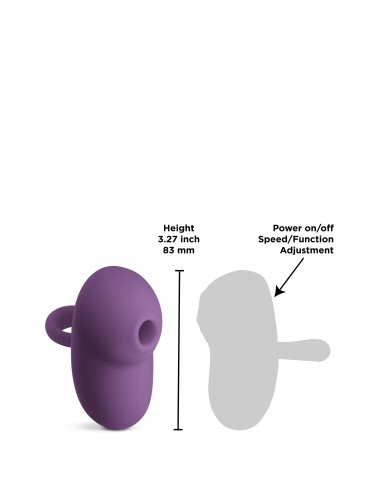INYA ALLURE DARK PURPLE - Wibratory Bezdotykowe - 3