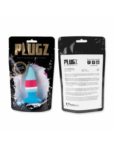 Feelztoys - Plugz Butt Plug Colors Nr. 1 - Duże Korki Analne - 3