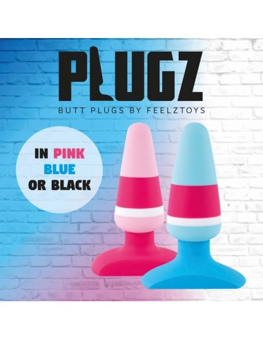 Feelztoys - Plugz Butt Plug Colors Nr. 1 - Duże Korki Analne - 5